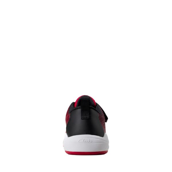 Clarks Boys Aeon Pace Kid Casual Shoes Red | CA-497216